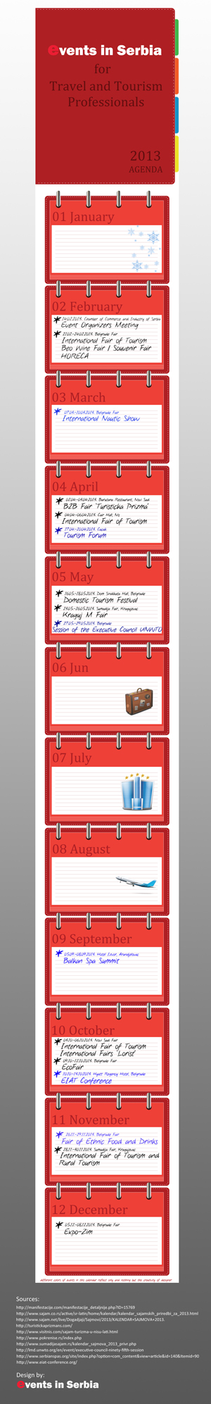 Kalendar događaja za sve one koji rade u turizmu 8 Kalendar - mali