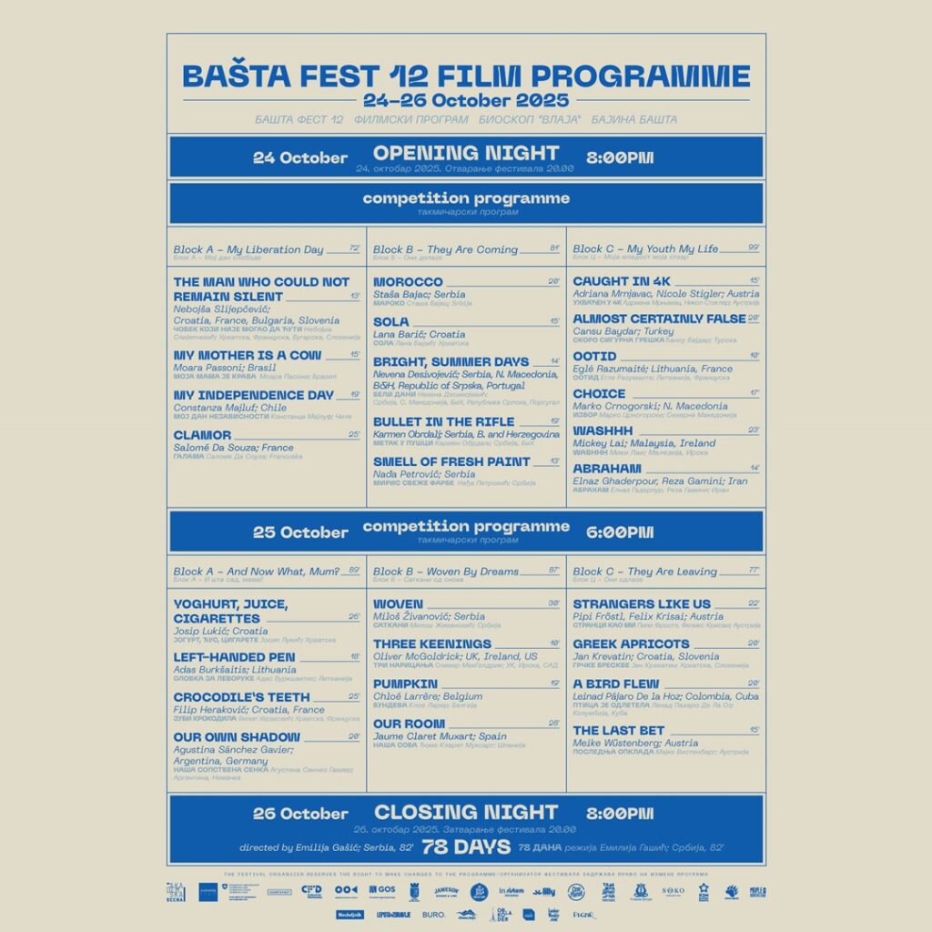 Bašta Fest u novom terminu od 24. do 26. oktobra 8 Program Basta fest 2025