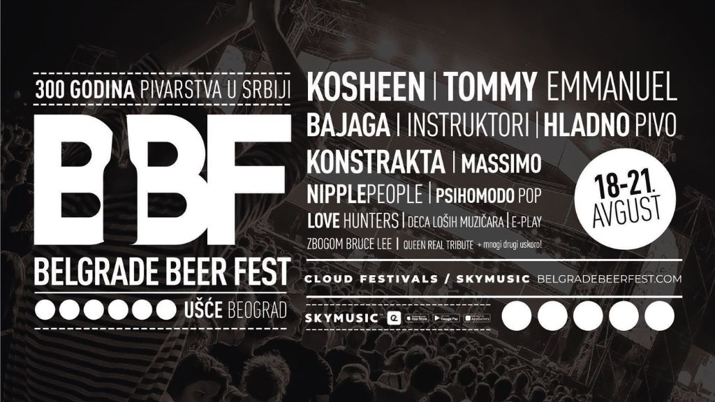 Objavljen kompletan program Belgrade Beer Fest 2023 Manifestacije i