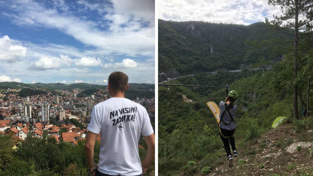 zipline stari grad uzice
