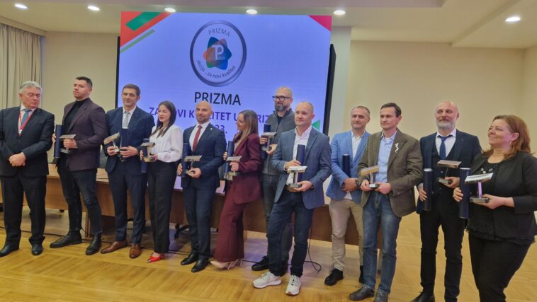 Dodeljene nagrade Prizma - za novi kvalitet u turizmu 7 nagrada prizma