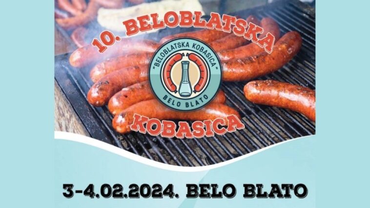 Jubilarna gastro manifestacija Beloblatska kobasica - deseti put u Belom Blatu 7 beloblatska kobasica