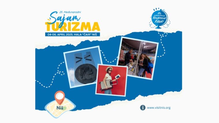 25. Međunarodni sajam turizma u Nišu od 4. do 6. aprila 7 sajam turizma u nišu