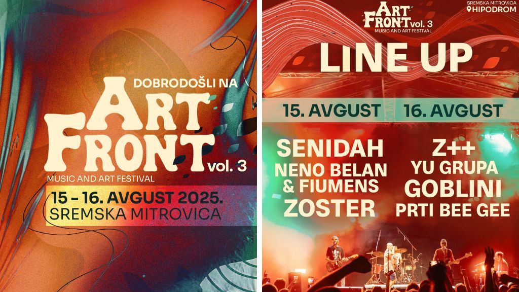 Treći Art Front, muzički festival u Sremskoj Mitovici 8 art front 2025