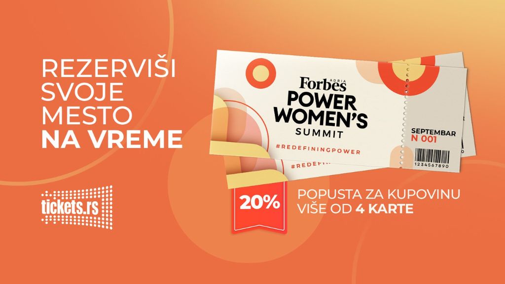 Forbes Women’s Summit 2025 ponovo u Beogradu 25. septembra 8 Forbes Womens Summit karte