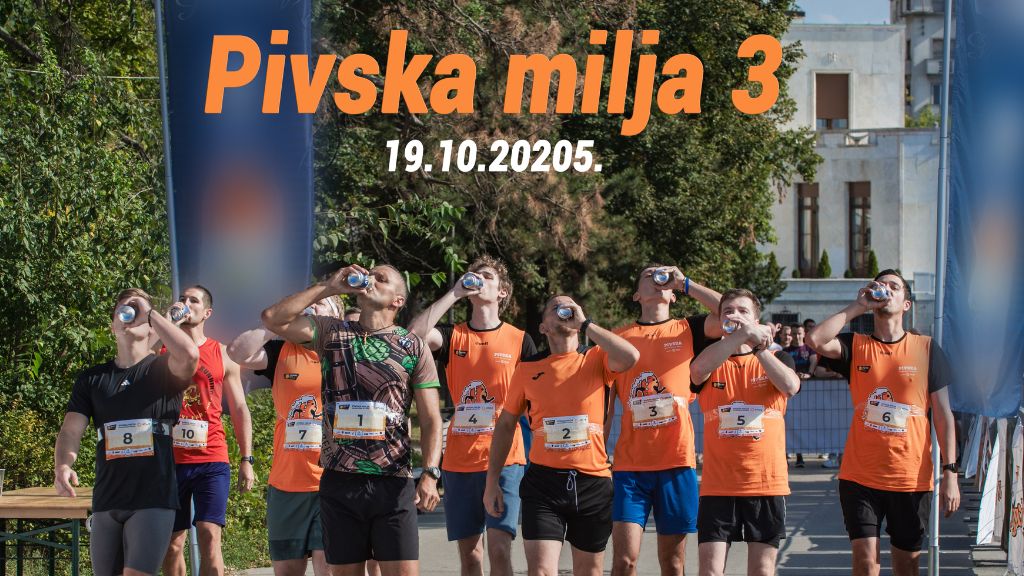 I trčanje i uživanje: Pivska milja 19. oktobra u Beogradu 8 pivska milja 2025