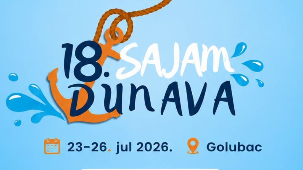 Dva jubileja i četiri dana bogatog programa: U Golupcu od 23. do 26. jula 18. Sajam Dunava i jubilarni 60. Golubački kotlić 1 Sajam Dunava 2026